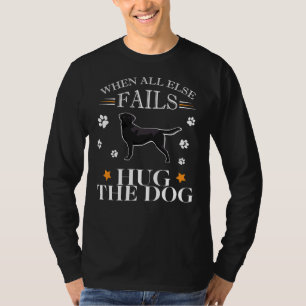 Camiseta Black Labrador Retriever Dog Cujo Cachorro Diz