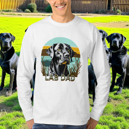 Camiseta Black Labrador Retriever | Pai de laboratório