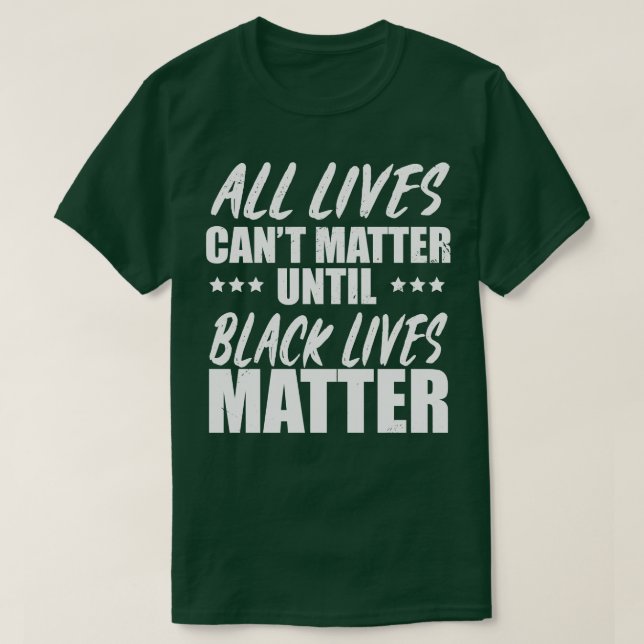 Camiseta Black Lives Importam Direitos Humanos Blm (Frente do Design)