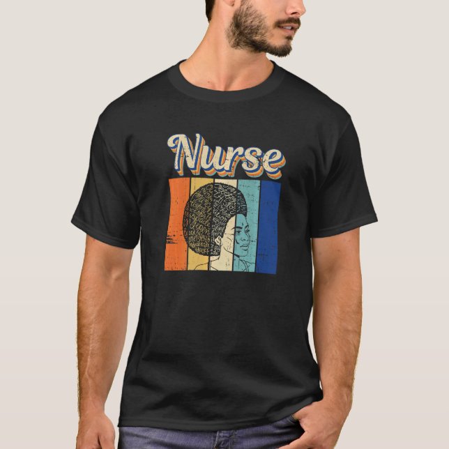 Camiseta Black LPN Nurses Matter African American Black His (Frente)