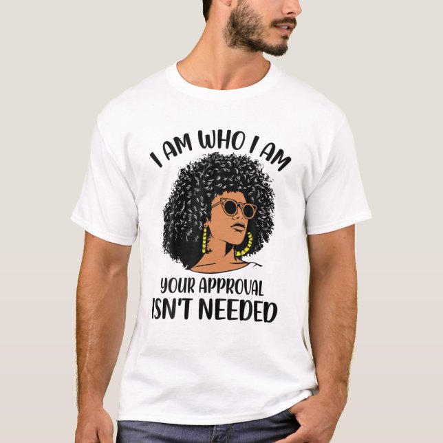 Camiseta Black Melanin Queen Lady Curly Natural Afro África (Frente)
