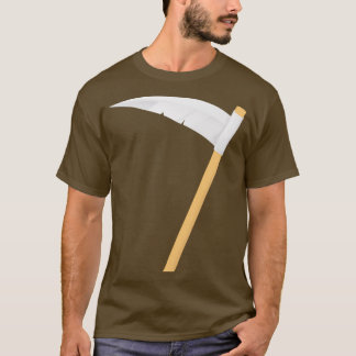 Camiseta Black Minimalist Axe Horror Halloween TShirt