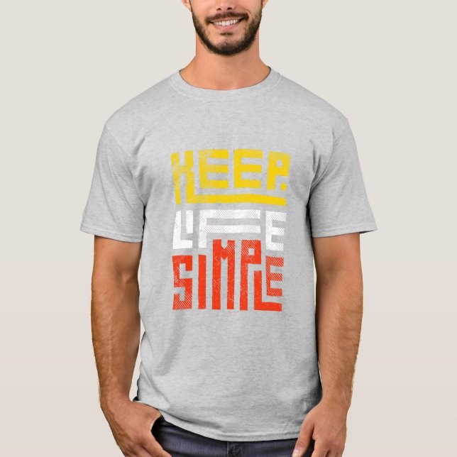 Camiseta Black Modern Motivational Quote Stylish T-Shirt (Frente)