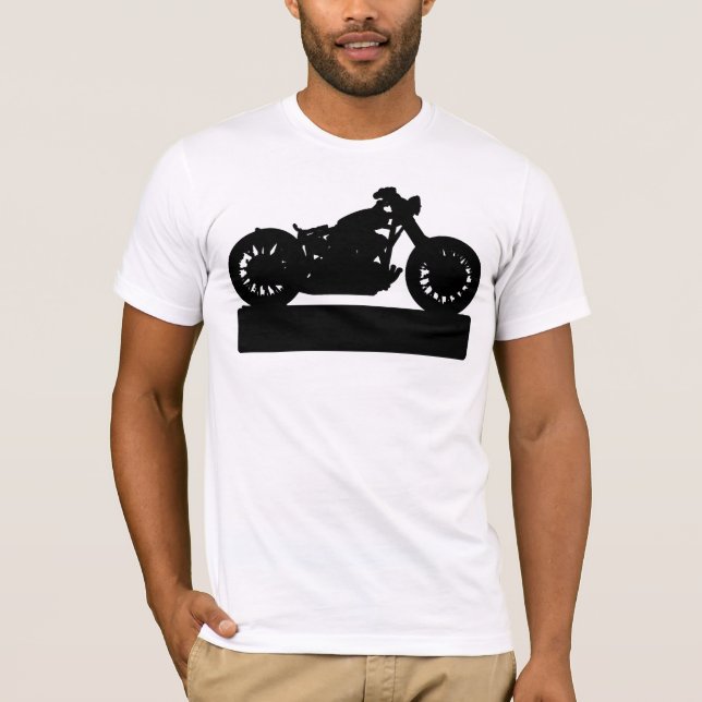 Camiseta Black motorcycle (Frente)