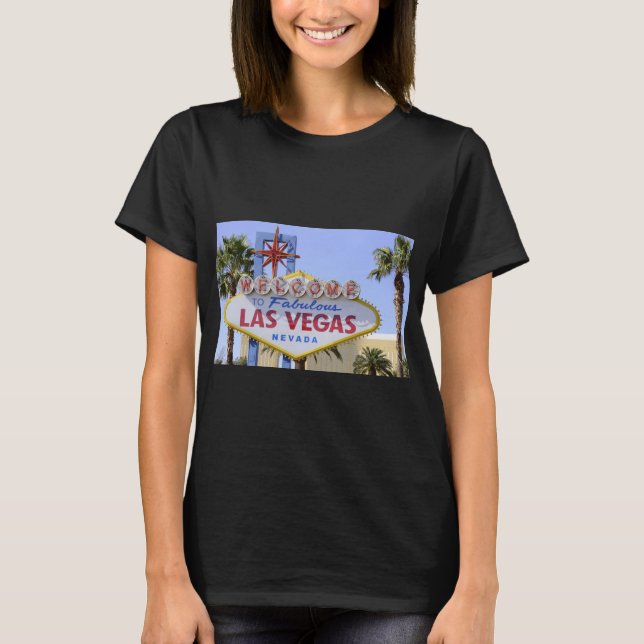 Camiseta Black Nevada Las Vegas Bem-vindo (Frente)