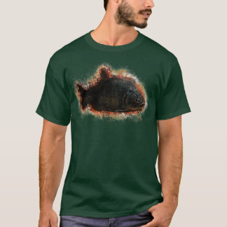 Camiseta Black piranha Serrasalmus rhombeus