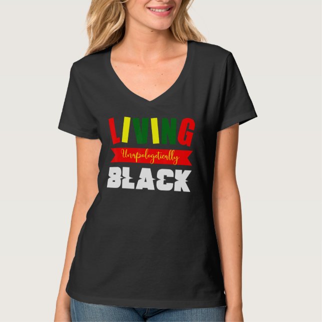 Camiseta Black Prid African American Power Black Pow (Frente)