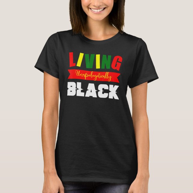 Camiseta Black Prid African American Power Black Pow (Frente)