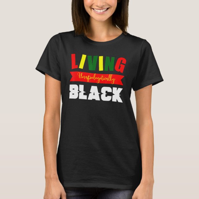 Camiseta Black Prid African American Power Black Pow (Frente)