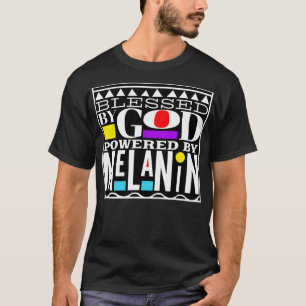 Camiseta Black Pride Love BLM Abençoado Por Deus Apelido Pe