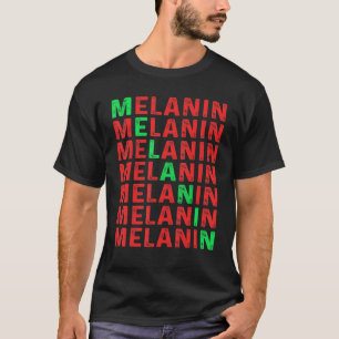 Camiseta Black Pride Melanin Afro Queens Kings