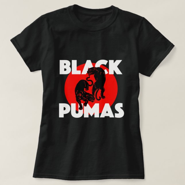 Camiseta black pumas band logo new Classic T-Shirt (Frente do Design)