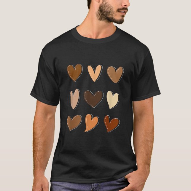 Camiseta Black Queen Afro Melanin Shades Love African Ameri (Frente)