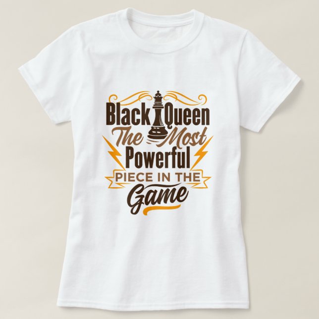 Camiseta Black Queen Shirt Black Queen (Frente do Design)