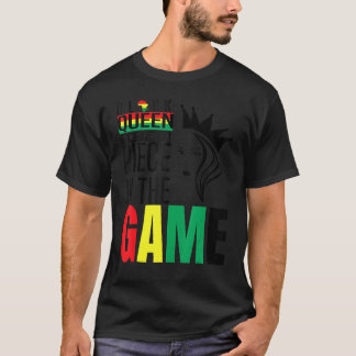 Camiseta Black Queen The Most Powerful Piece The Game Black