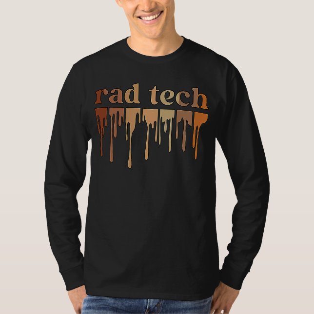 Camiseta Black Rad Tech African American Radiology Tech (Frente)