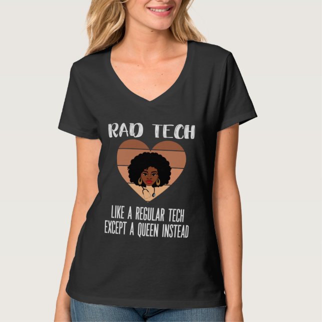 Camiseta Black Radiology Technologist Rad Tech Week Radiolo (Frente)