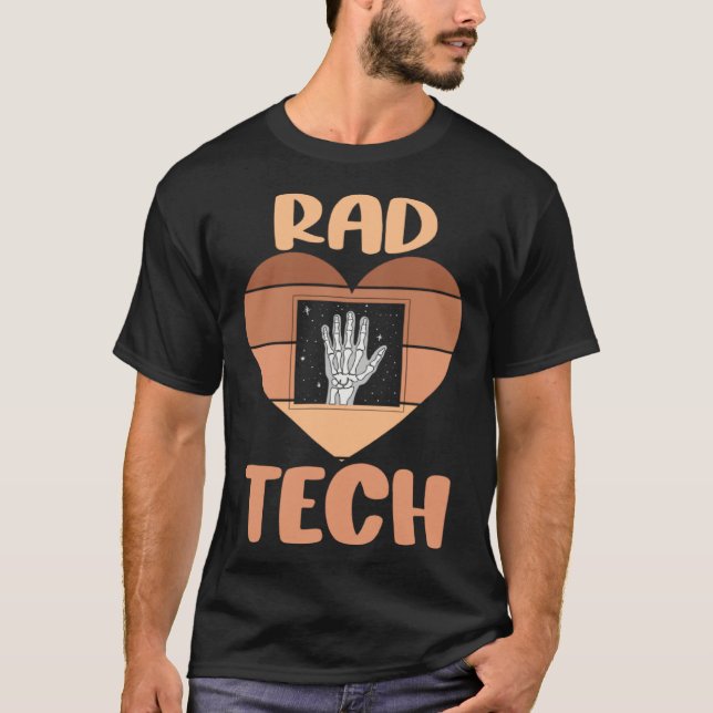Camiseta Black Radiology Technologist Rad Tech Week Xray Te (Frente)