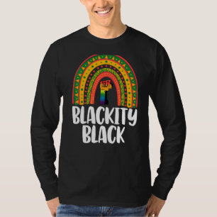 Camiseta Black Rainbow Women African Black History