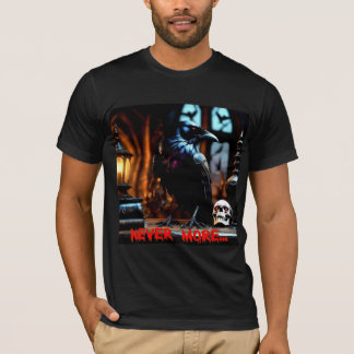 Camiseta Black Raven | Spooky | Halloween | T-Shirt Preto