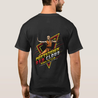 Camiseta Black Red Cloud Kung Fu Club T-Shirt