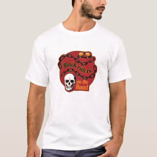 Camiseta Black Riders Red Skull Road Tee