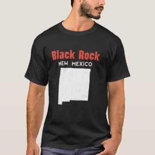 Camiseta Black Rock EUA State America Viagem Novo México No