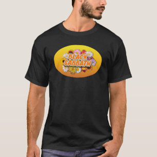 Camiseta Black Sabbath Floral