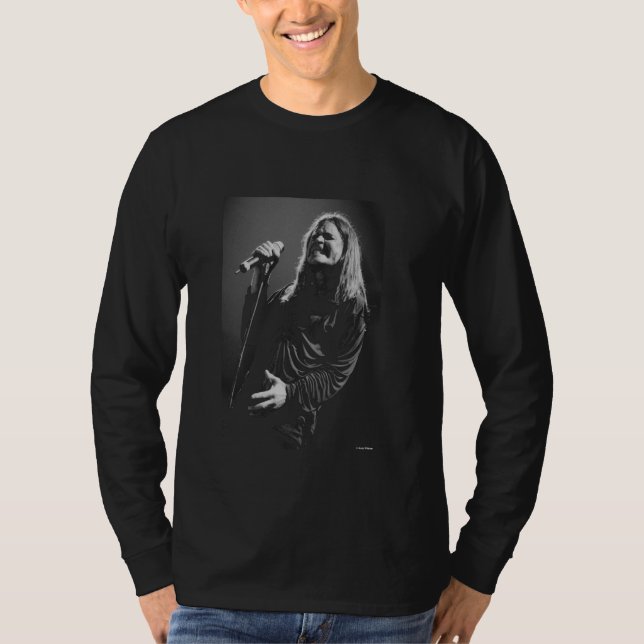 Camiseta Black Sabbath Live Ozzy Osbourne Por Andy Willsher (Frente)