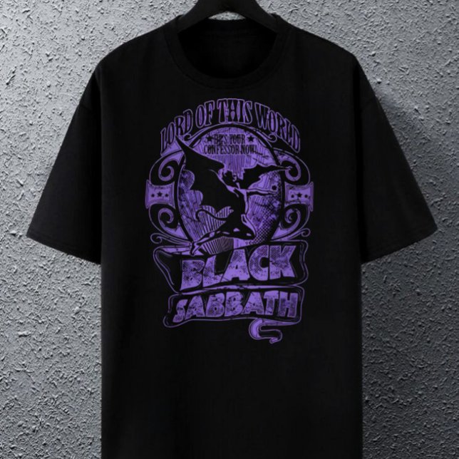 Camiseta Black Sabbath lord of this world Unisex T-shirt  (Criador carregado)