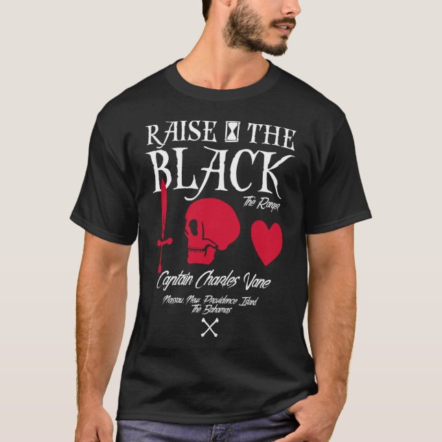 Camiseta Black Sails Charles Vane (Frente)