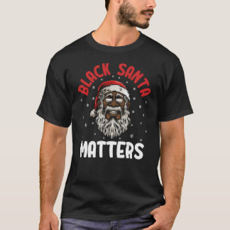 Camiseta Black Santa Matters Classic T-Shirt