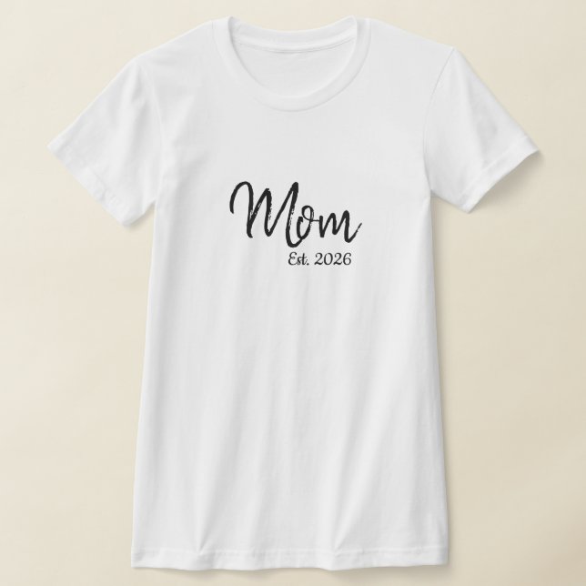 Camiseta Black Script Established Mom T-Shirt (Postura )