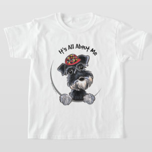 Camiseta Black Silver Schnauzer IAAM