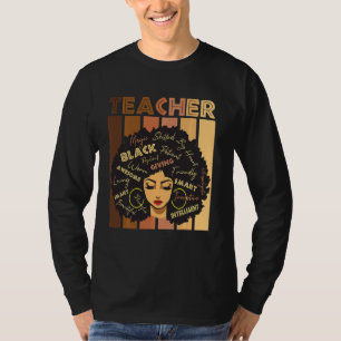 Camiseta Black Smart Professor Black History (História Negr
