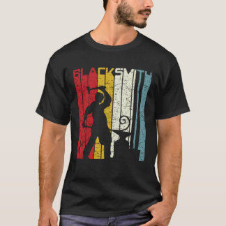 Camiseta Black Smith Funny Blacksmith Vintage Tshirt Funny