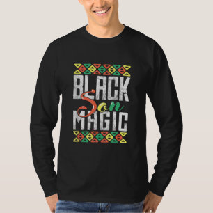 Camiseta Black Son Magic African American Black Orgulho Men