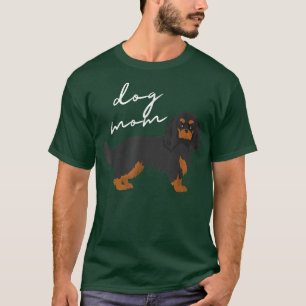 Camiseta Black & Tan Cavalier King Charles Spaniel Mãe