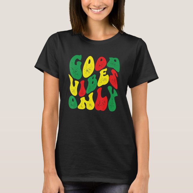 Camiseta Black Vibes Only Black Empowerment Black History M (Frente)