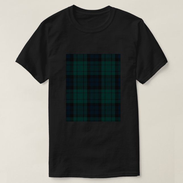 Camiseta Black Watch tartan Graphic (Frente do Design)