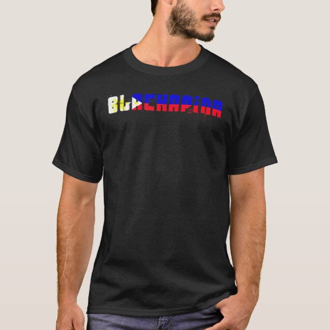 Camiseta Blackapina Half Black Half Filipino Blackapino (Frente)