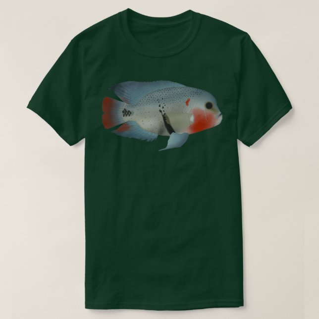 Camiseta Blackbelt Cichlid (Frente do Design)