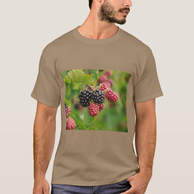 Camiseta Blackberry Bliss Impressão Tee (Frente)