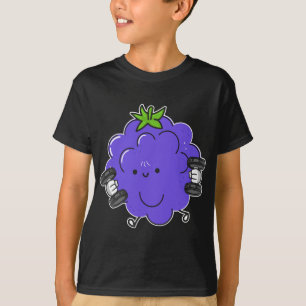 Camiseta Blackberry, Fruta de roupas, trabalho para o prédi