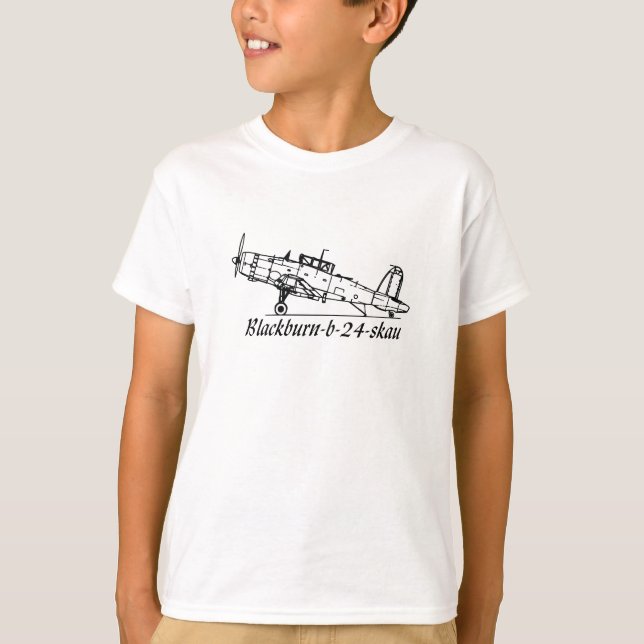 Camiseta Blackburn b 24 skau Aircraft (Frente)