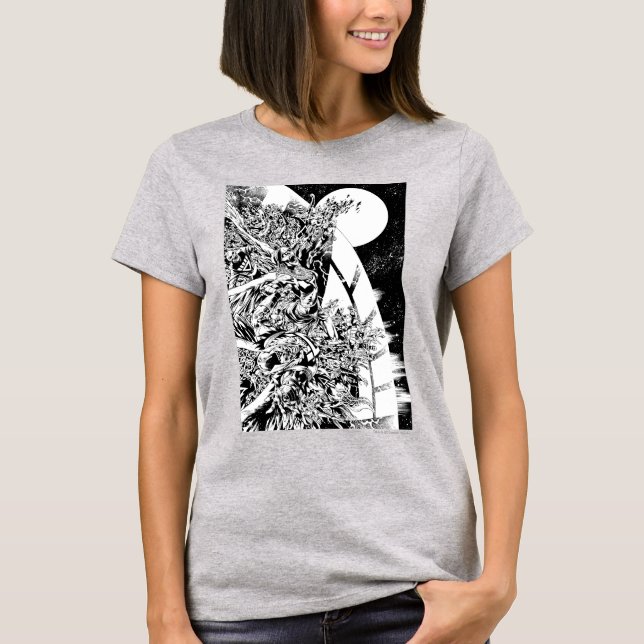 Camiseta Blackest Night Group e Moon 2 (Frente)