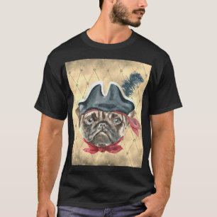 Camiseta Blackface, o Pug Pirate T-Shirt