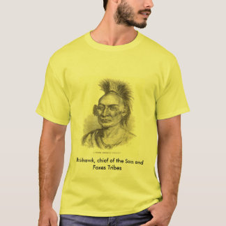 Camiseta Blackhawk, chefe do saco e de tribos do Fox