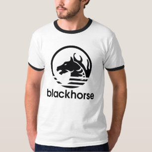 Camiseta BlackHorse x vida de três listras (luva curta)