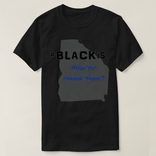 Camiseta BlackIs Georgia Edition Premium (Frente do Design)
